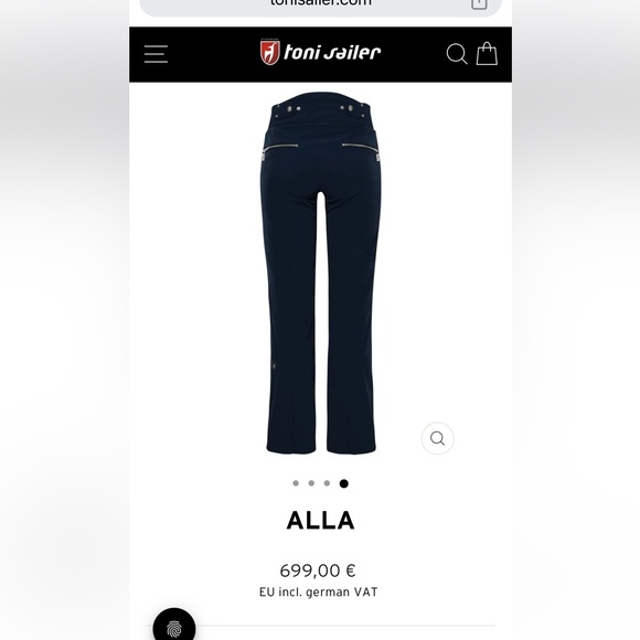 Toni Sailer Alla ski pants - Picture 4 of 4